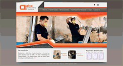 Desktop Screenshot of alexpowdercoat.com